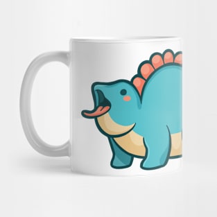 Cute Chubby Stegosaurus Dino Dinosaur Mug